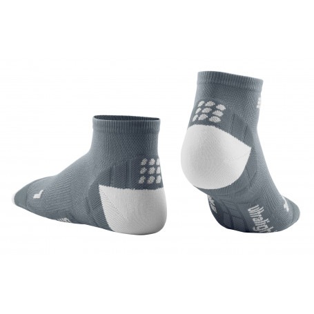 Ultralight Compression Low Cut Socks - Electric Pink / Light Grey CEP - 4