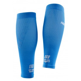 Ultralight Compression Calf Sleeves - Electric Blue / Light Grey CEP - 1 2