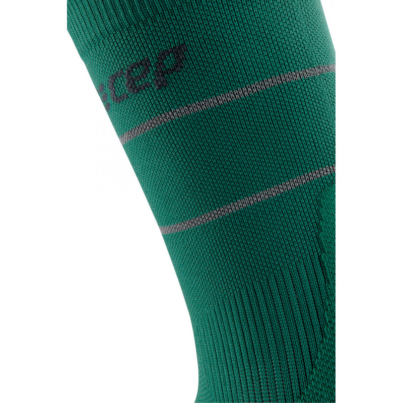 Reflective Mid Cut Compression Socks for Women