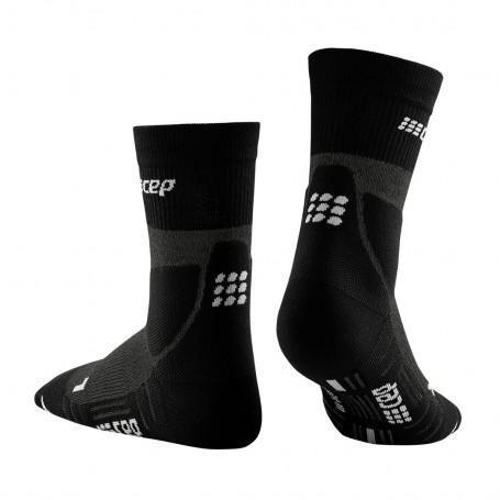 Hiking compression Merino MID-CUT socks WOMAN CEP - 2