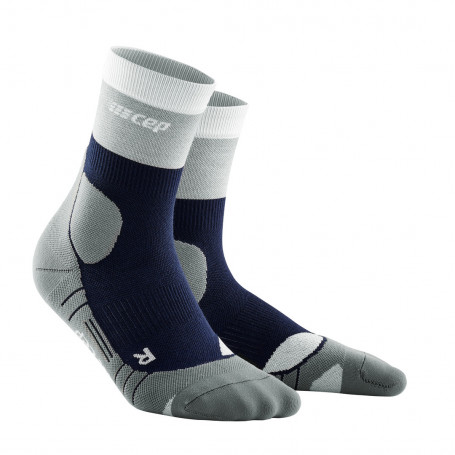 Hiking compression Light Merino MID-CUT Socks WOMEN CEP - 3