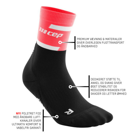 The Run Sock - MID CUT - Women  - 5