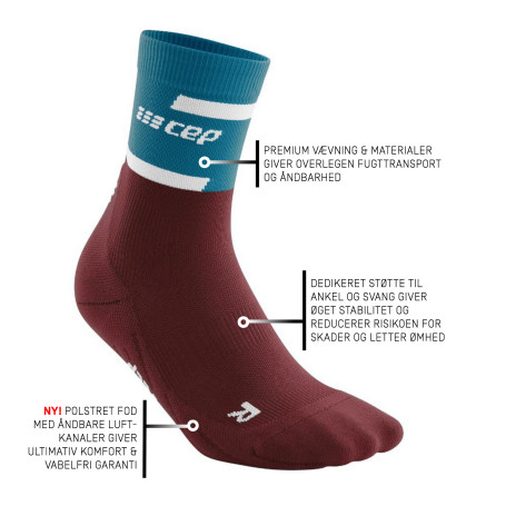 The Run Sock - MID CUT - Women  - 20
