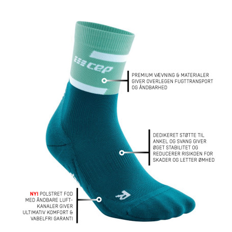 The Run Sock - MID CUT - Women  - 26