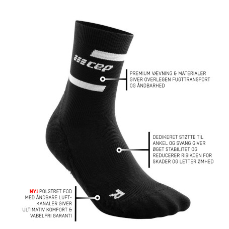 The Run Sock - MID CUT - Women  - 31