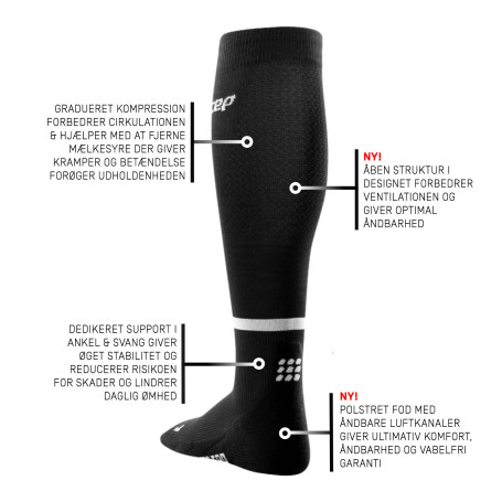 The Run Sock - TALL - Men  - 24