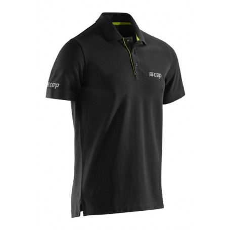 CEP Brand Polo - Black/Lime CEP - 1